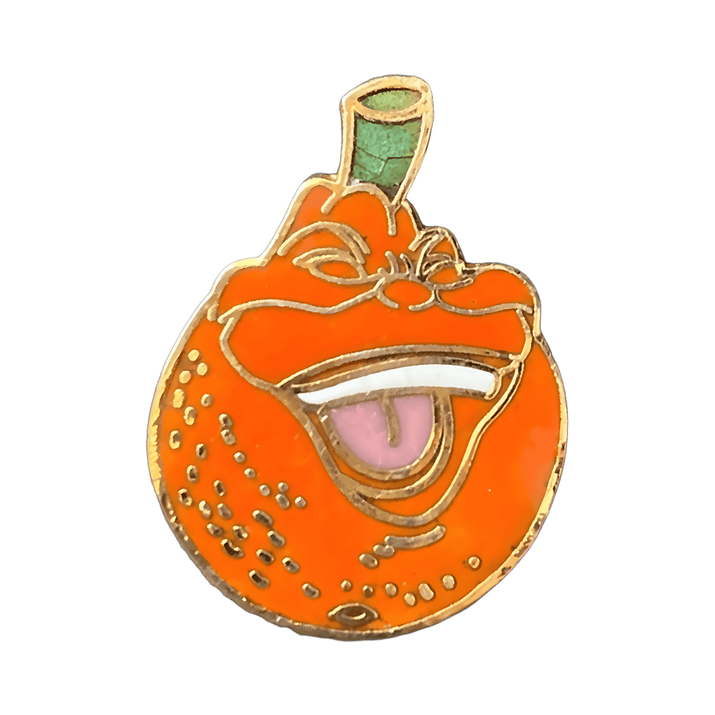 Orange Disney pin