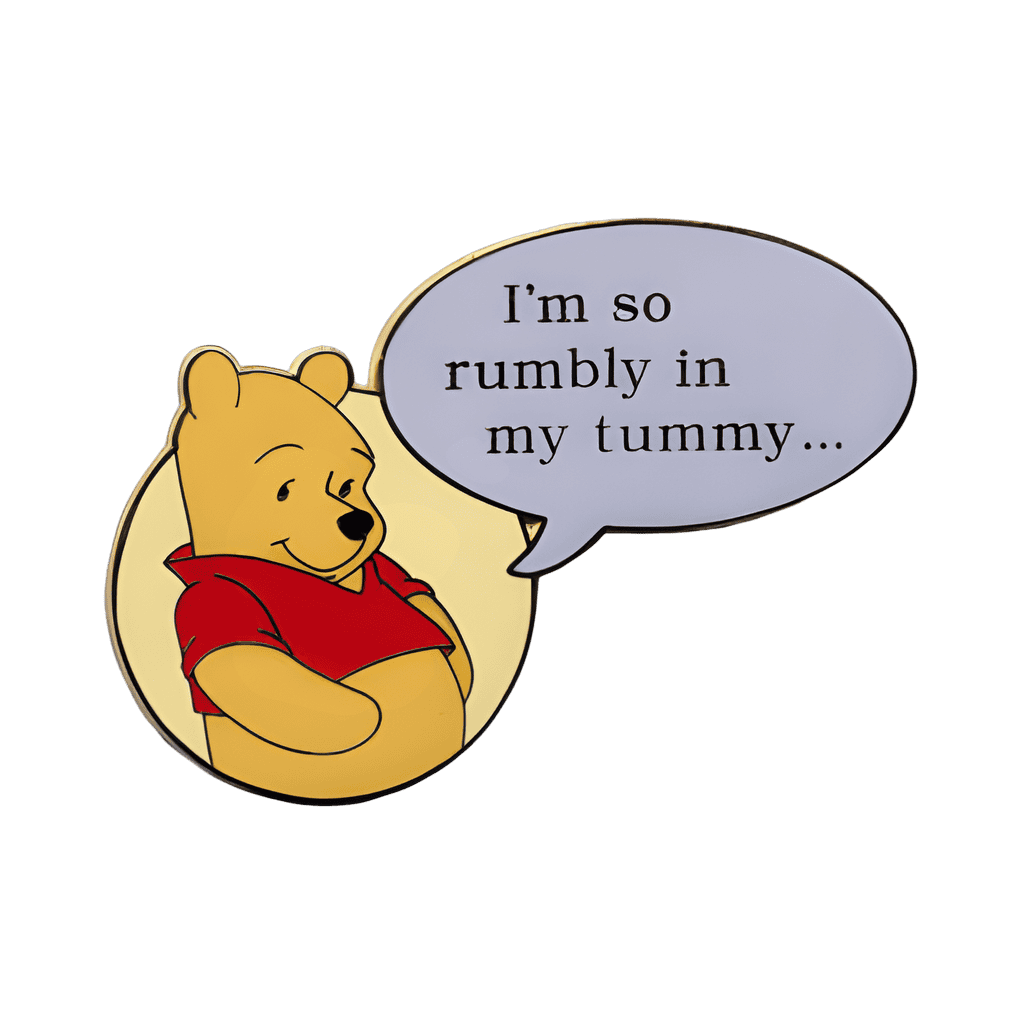 "I'm So Rumbly in My Tummy..." Pooh Disney pin