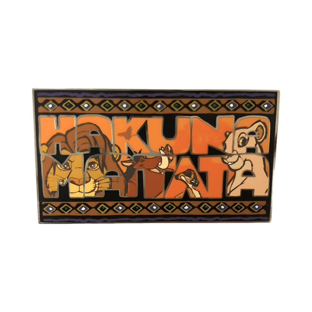 Simba, Nala, Timon and Pumbaa - Hakuna Matata Disney pin