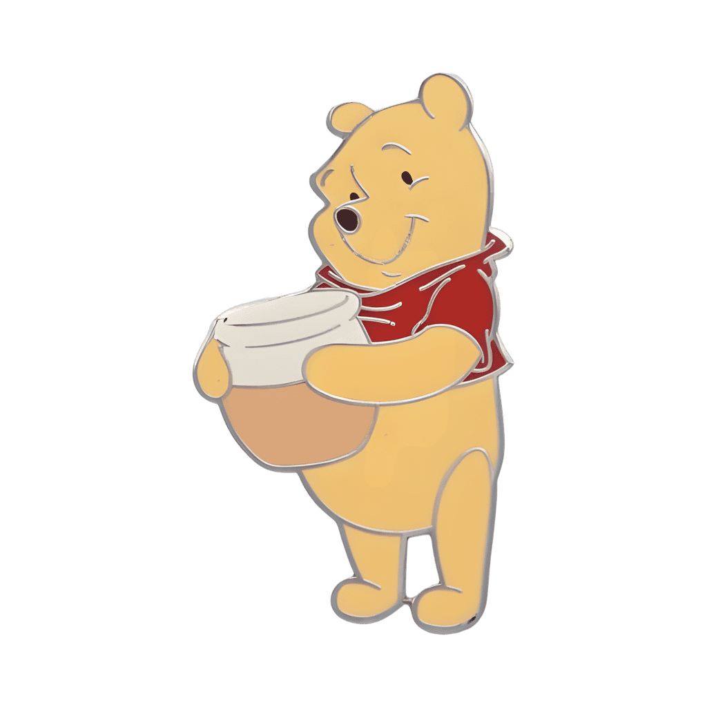 Pooh Bear - Hunny Pot - Many Adventures of Winnie the Pooh Disney pin