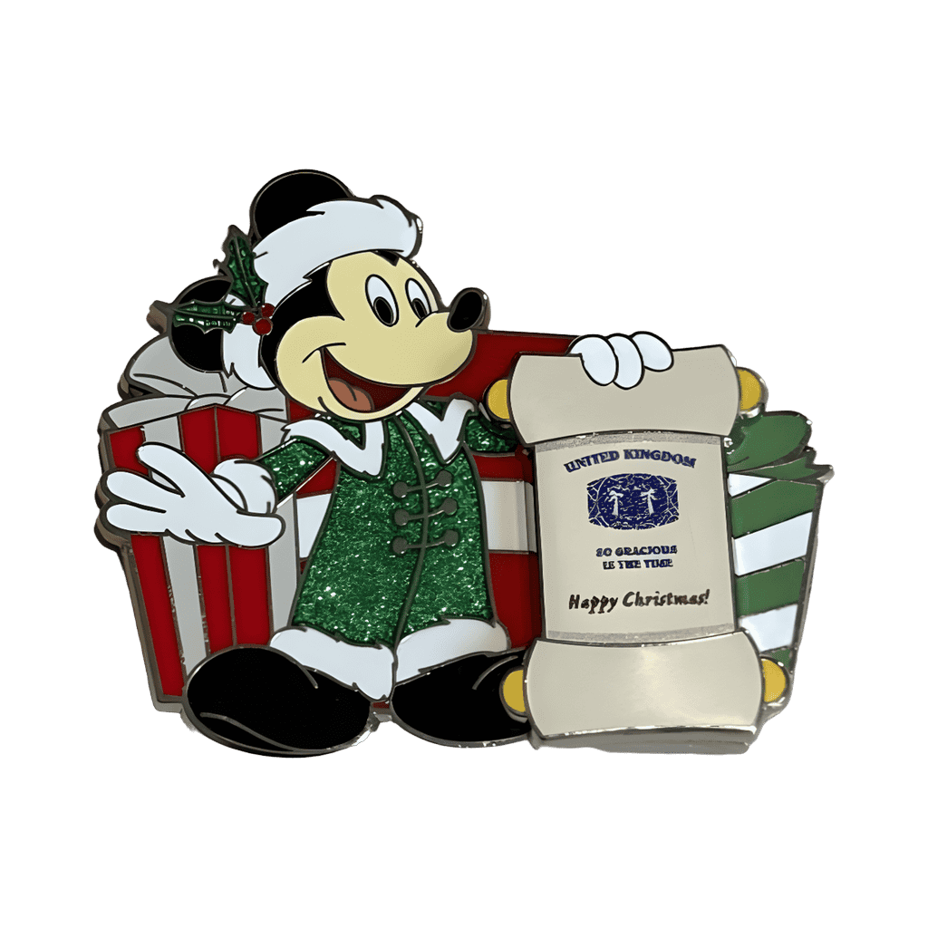 Happy Christmas - UK Disney pin