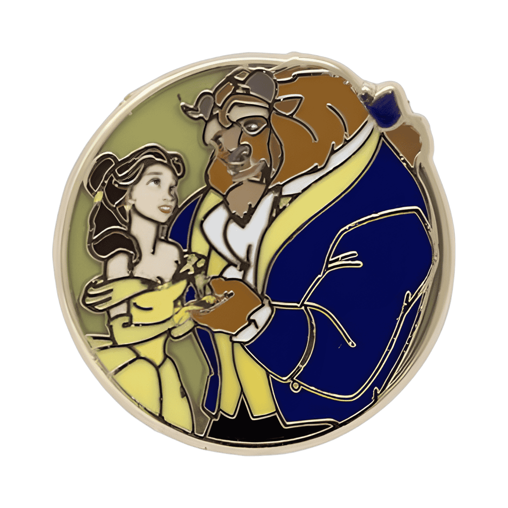 Belle and The Beast Disney pin