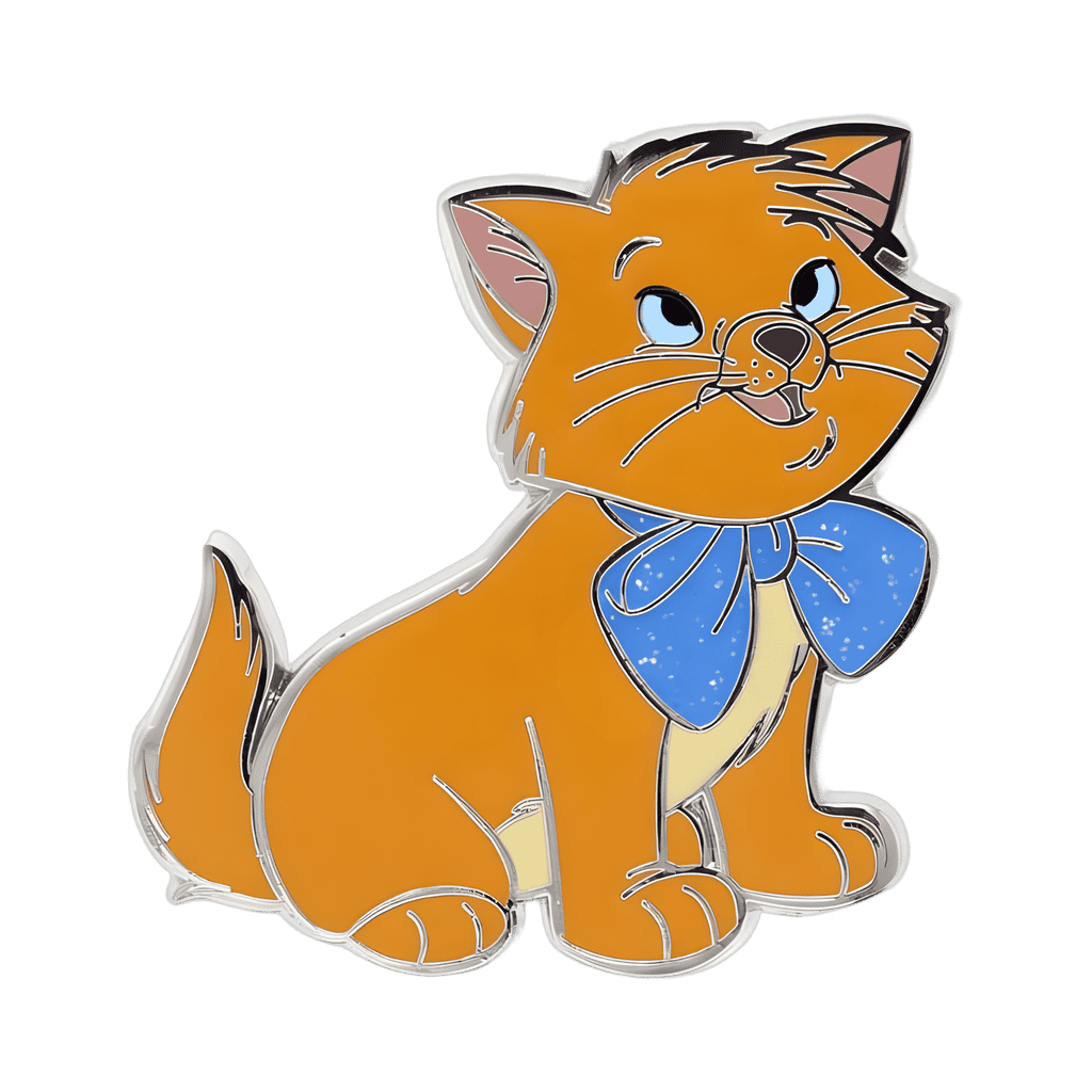 Toulouse Glitter Bow Disney pin