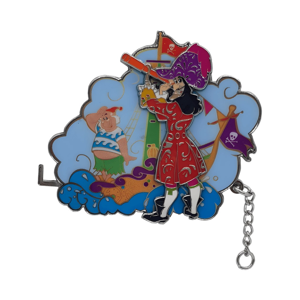 Captain Hook Disney pin