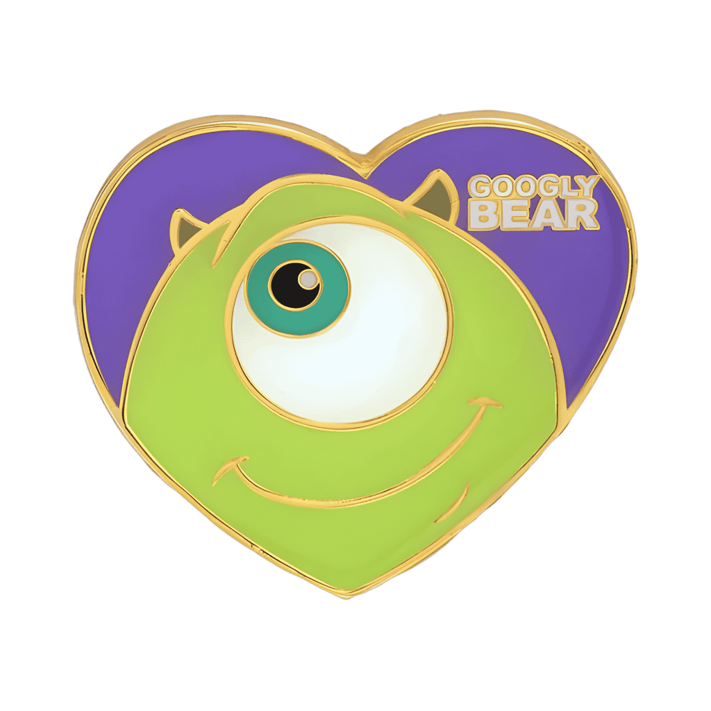 Mike & Celia Pet Names - Googly Bear Disney pin