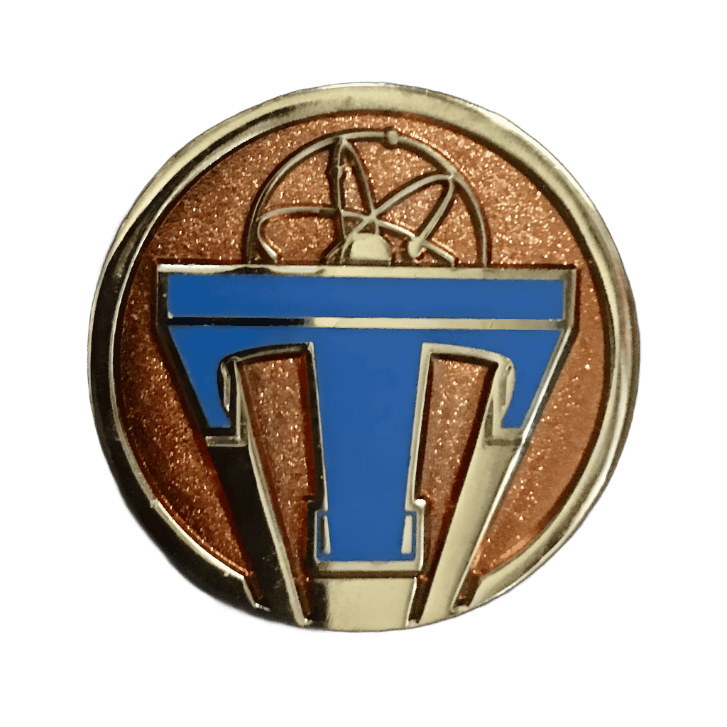 Tomorrowland Logo - The Optimist ARG Disney pin