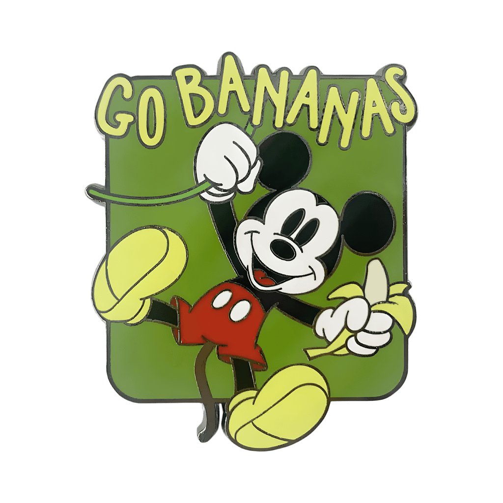 Go Bananas - Mickey Mouse with Banana Disney pin