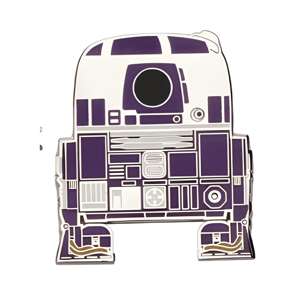 Purple Disney pin