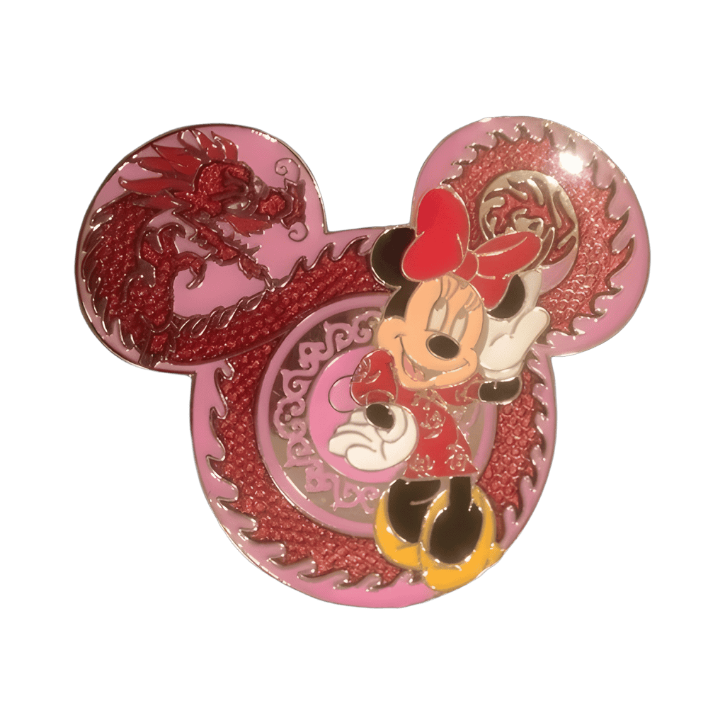 2009 - Minnie with Dragon Mickey Icon Disney pin