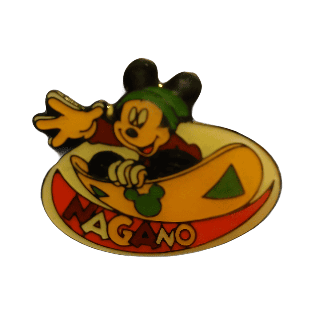 Mickey Snowboarding Disney pin