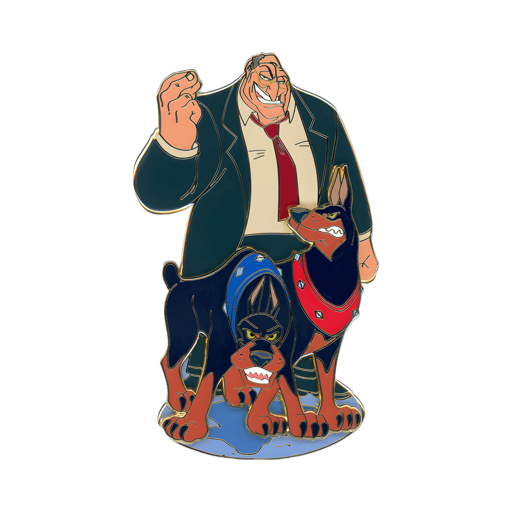 Bill Sykes, Roscoe, and DeSoto Disney pin