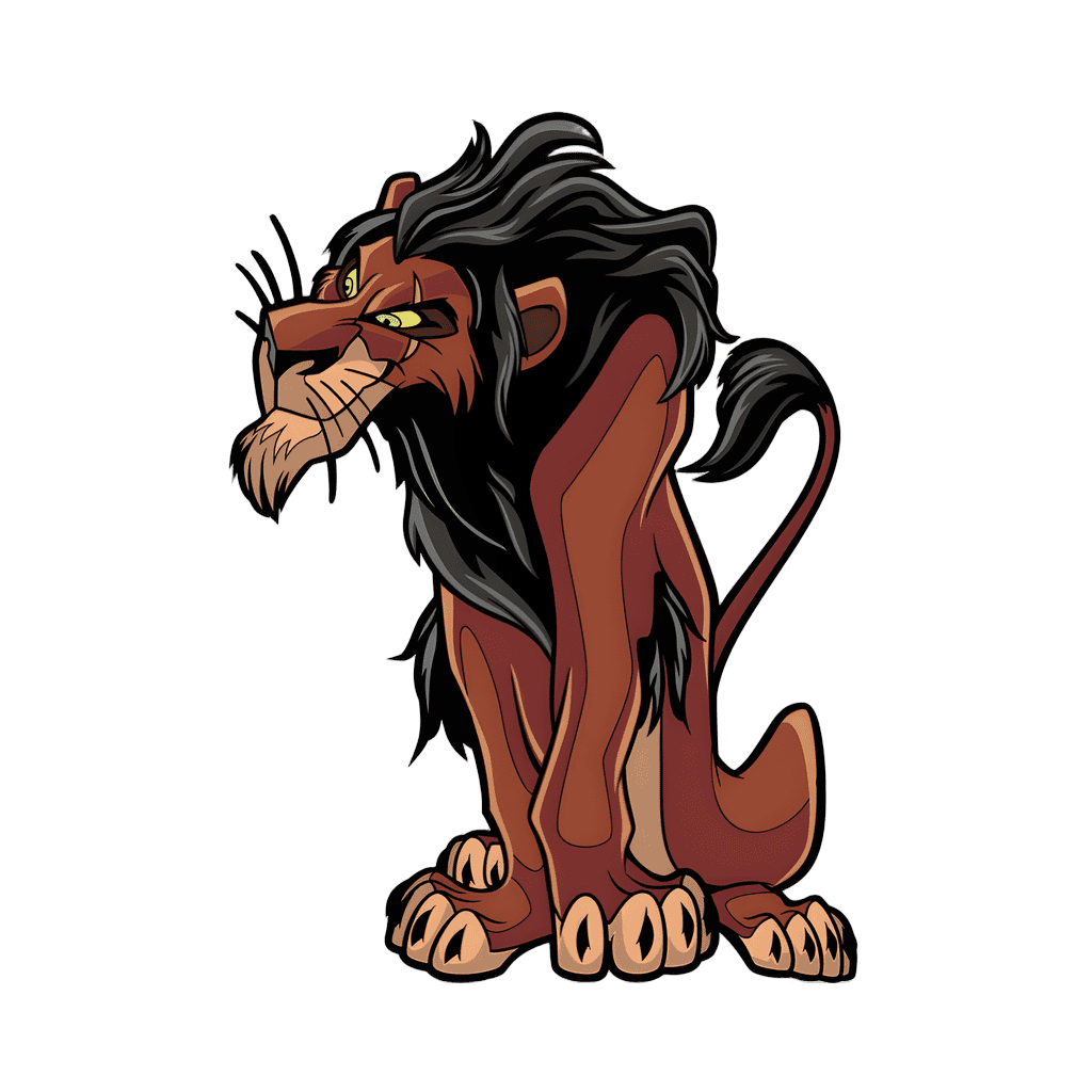 Scar (852) Disney pin
