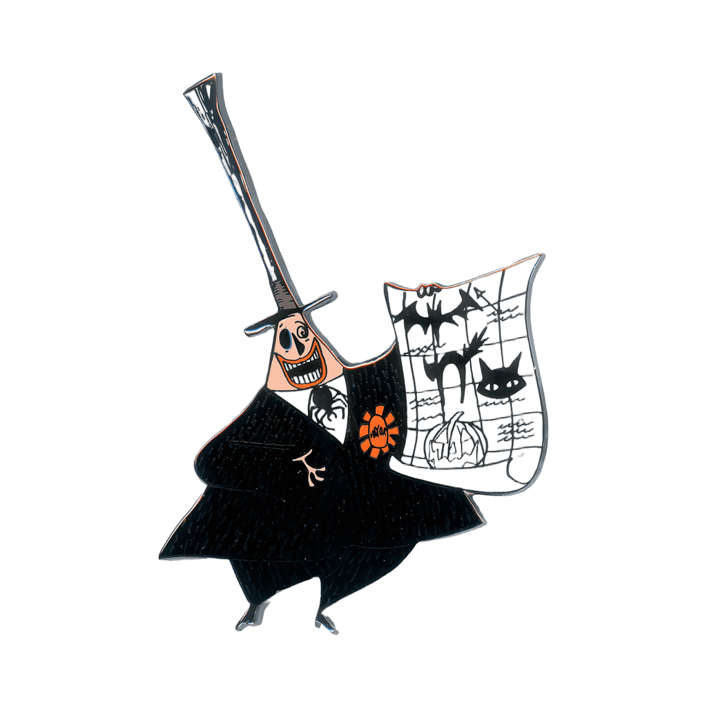 The Mayor Showing Halloween Plans Disney pin