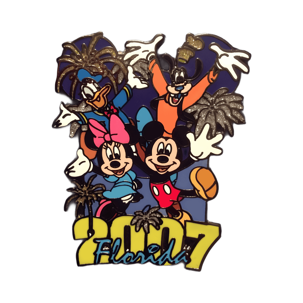Florida 2007 - Mickey, Minnie, Donald and Goofy Disney pin