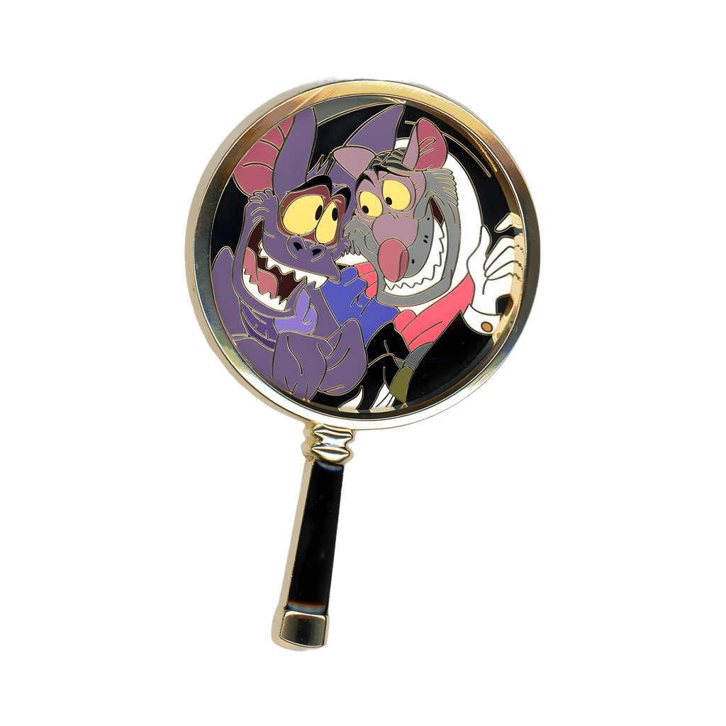 Ratigan & Fidget Disney pin