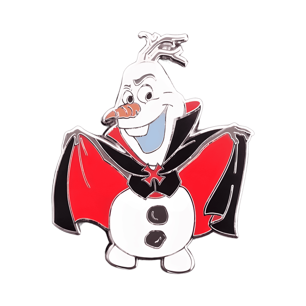 Vampire Olaf Disney pin