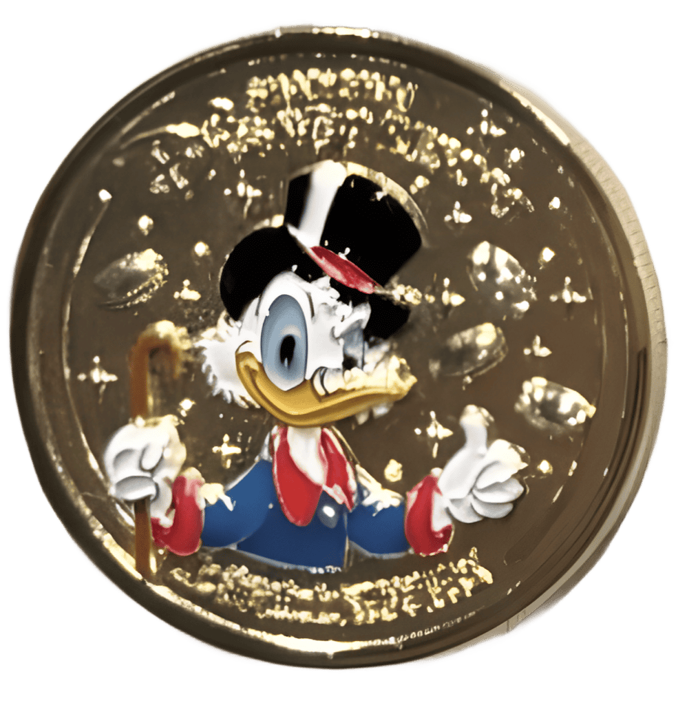 Scrooge McDuck Disney pin