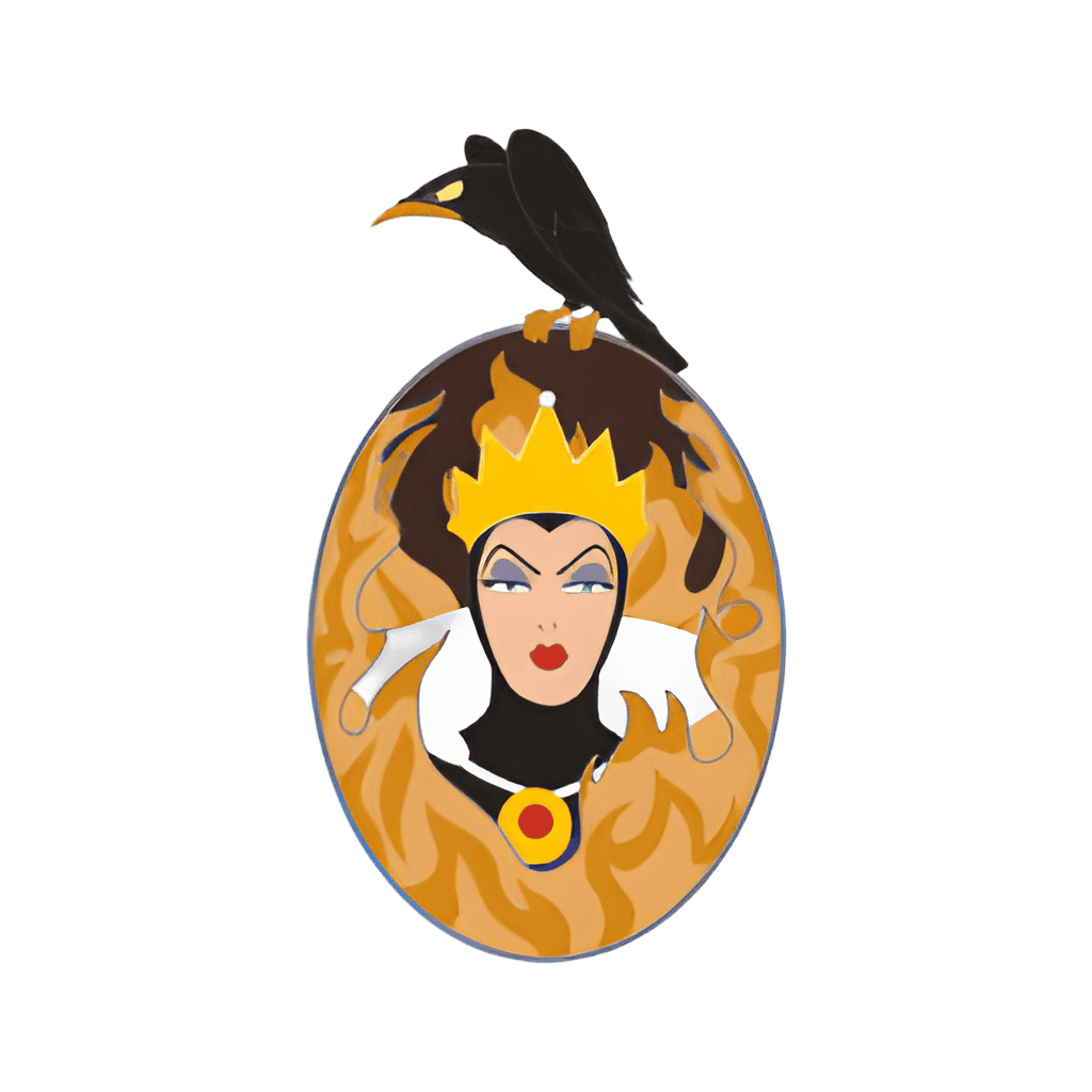 Evil Queen & Raven Disney pin