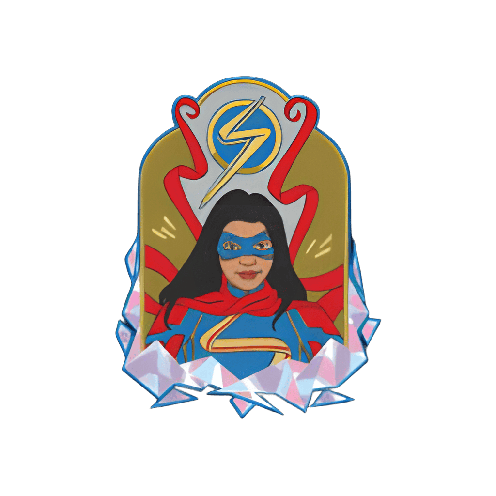 Ms. Marvel (SDCC 2022 Exclusive) Disney pin