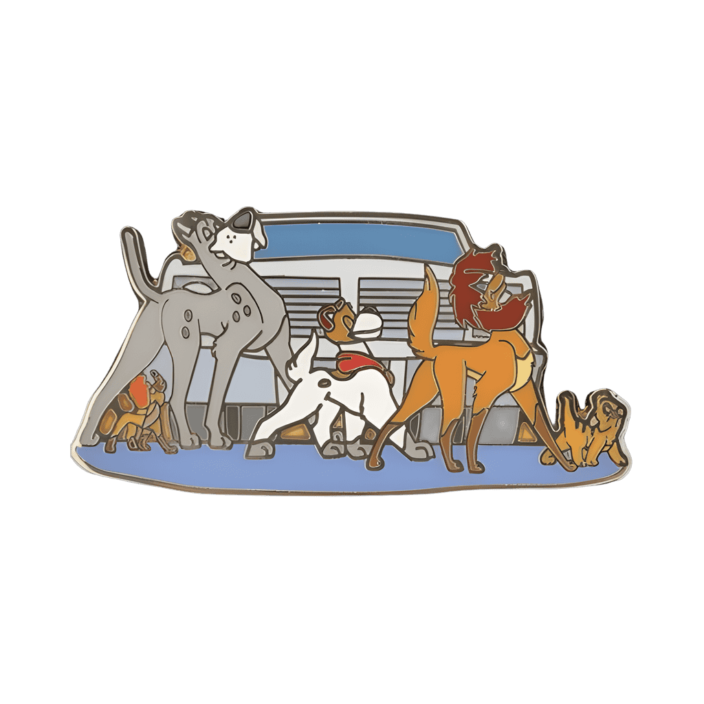 Oliver and Company Disney pin