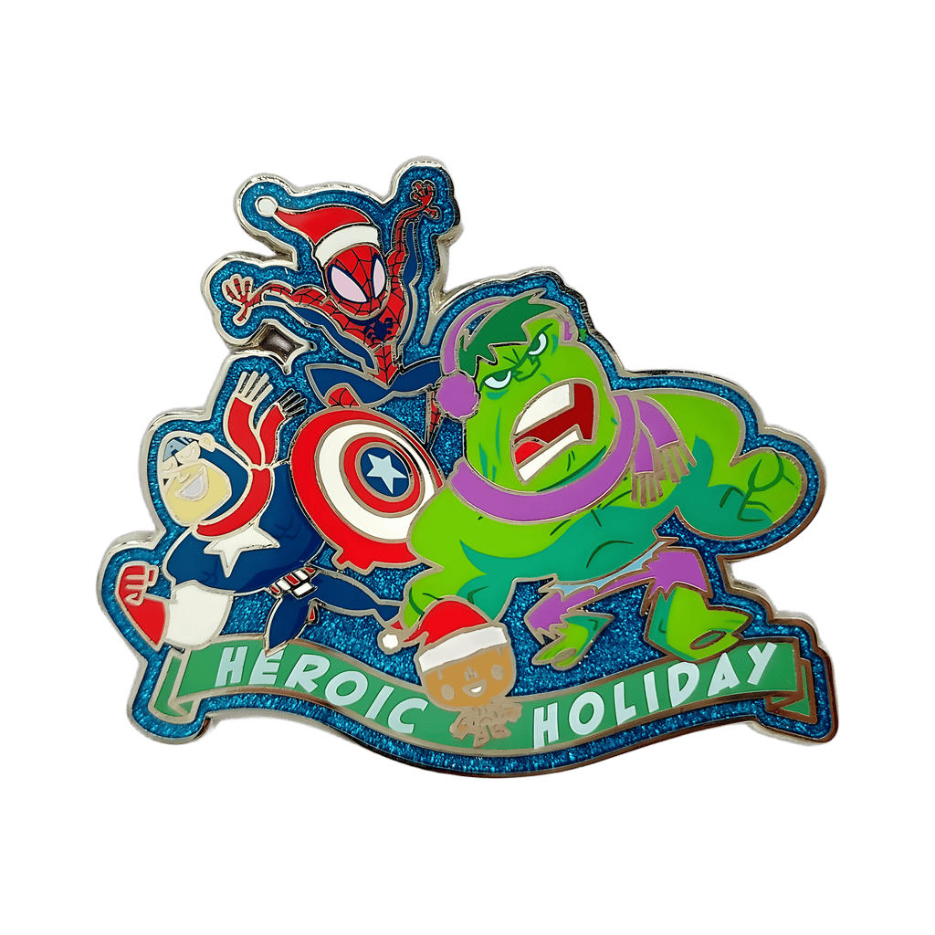 Heroic Holiday Disney pin