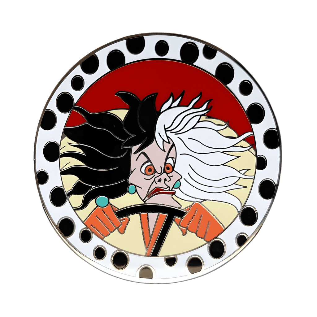 Cruella de Vil Disney pin