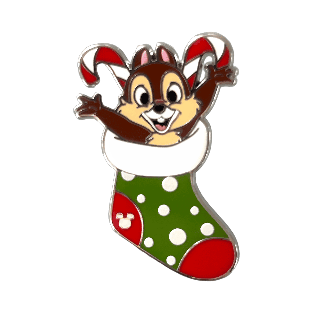 Chaser: Christmas Chip Disney pin