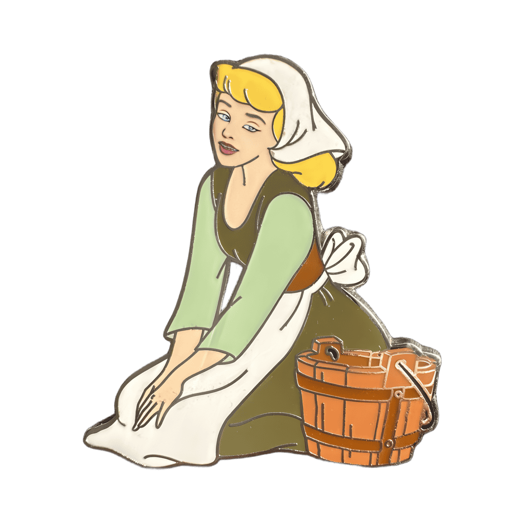 Cinderella in Rags with Bucket Disney pin
