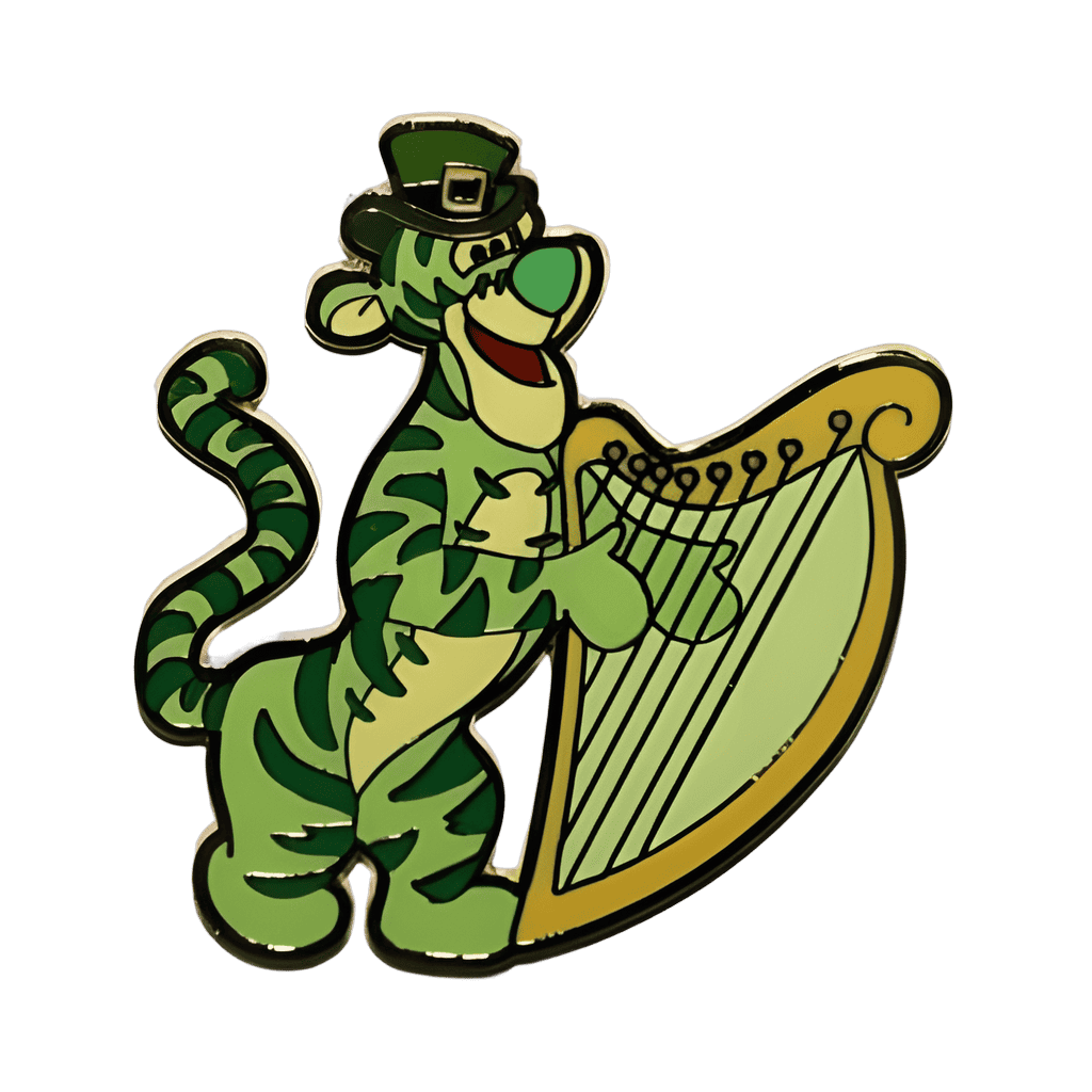 Green Tigger Disney pin