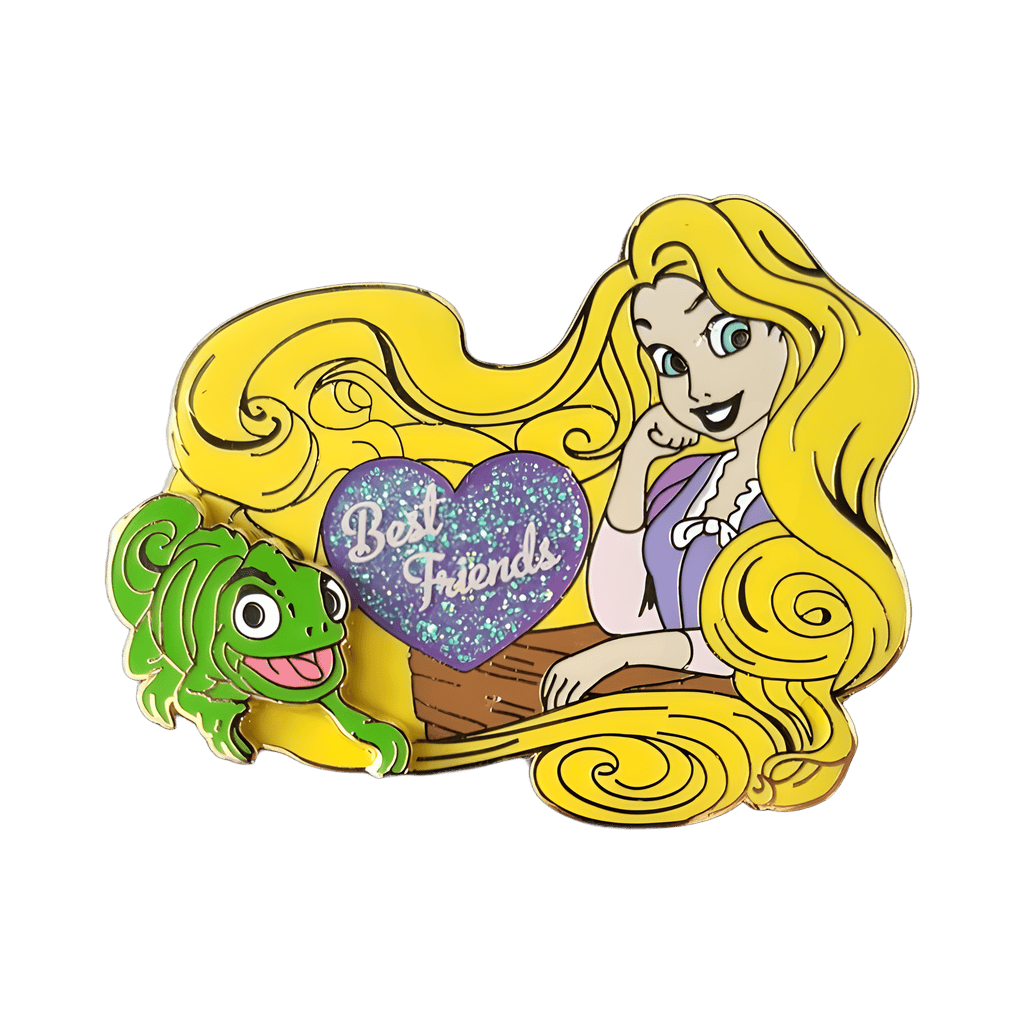 Rapunzel & Pascal Disney pin