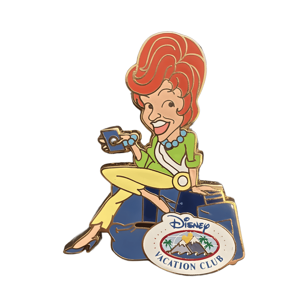 Dee Vee See Disney pin