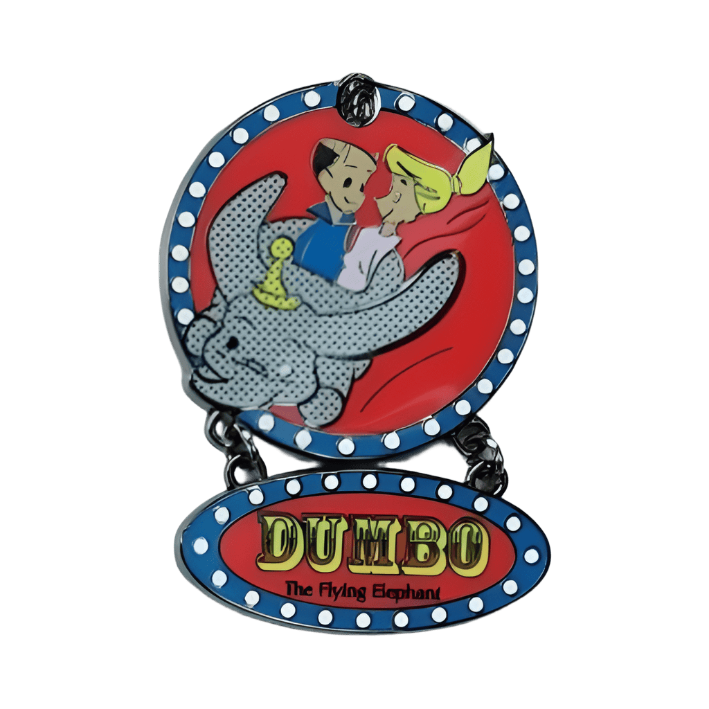 Attraction Vehicles Boxed Set - Dumbo the Flying Elephant Dangle Disney pin