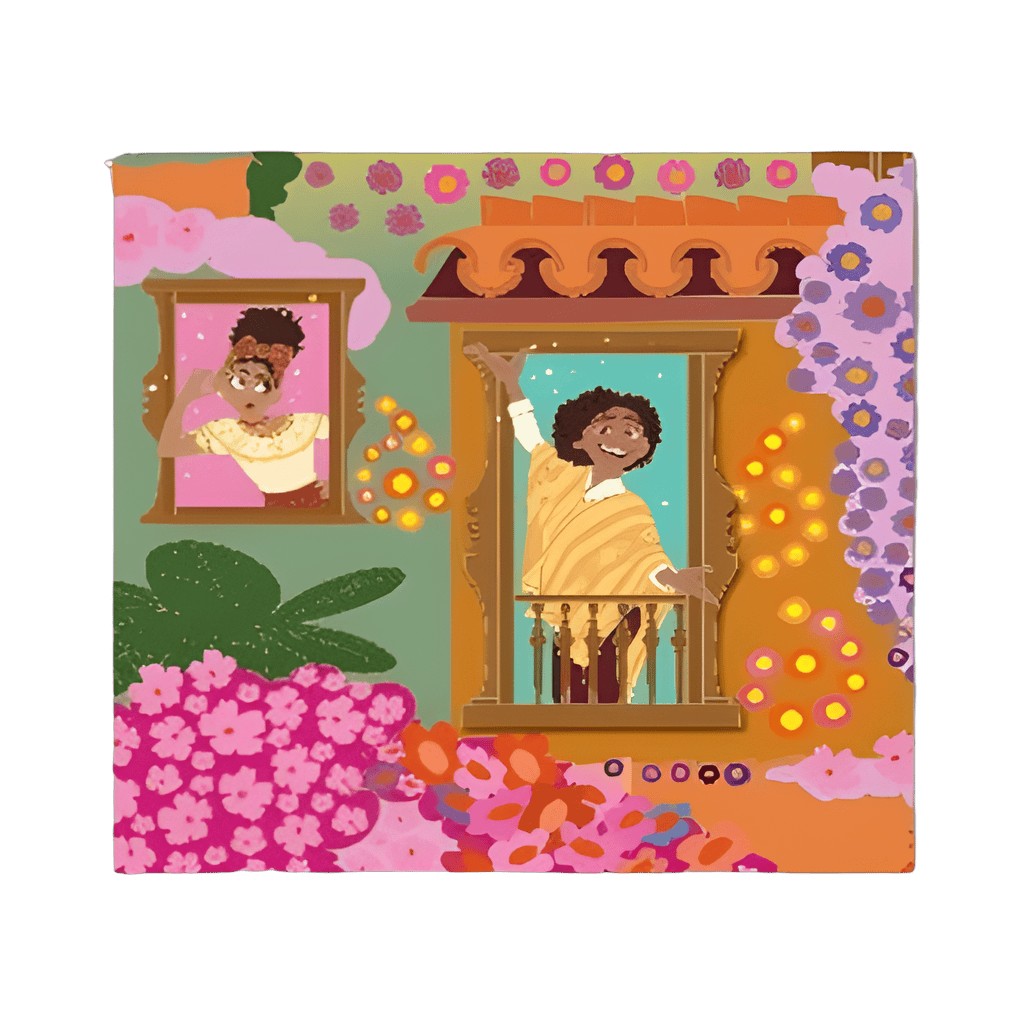Dolores and Camilo Disney pin