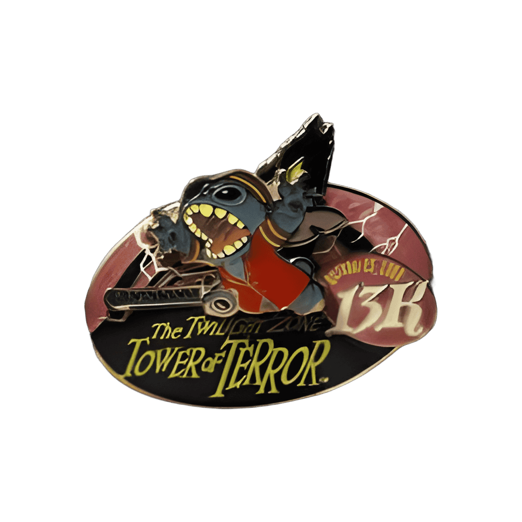 Logo with Stitch Disney pin