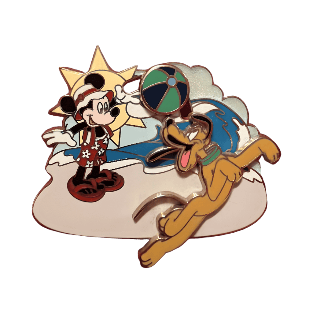 Mickey and Pluto Disney pin