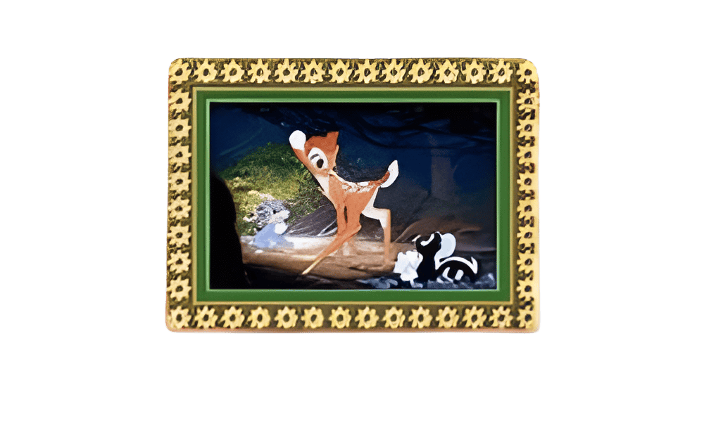 Bambi, Thumper and Flower Disney pin