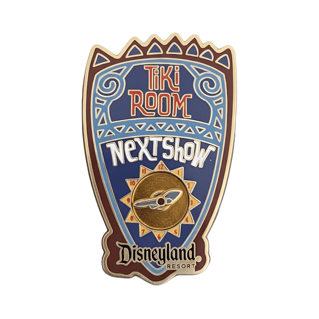 Tiki Room - Next Show Timer Disney pin