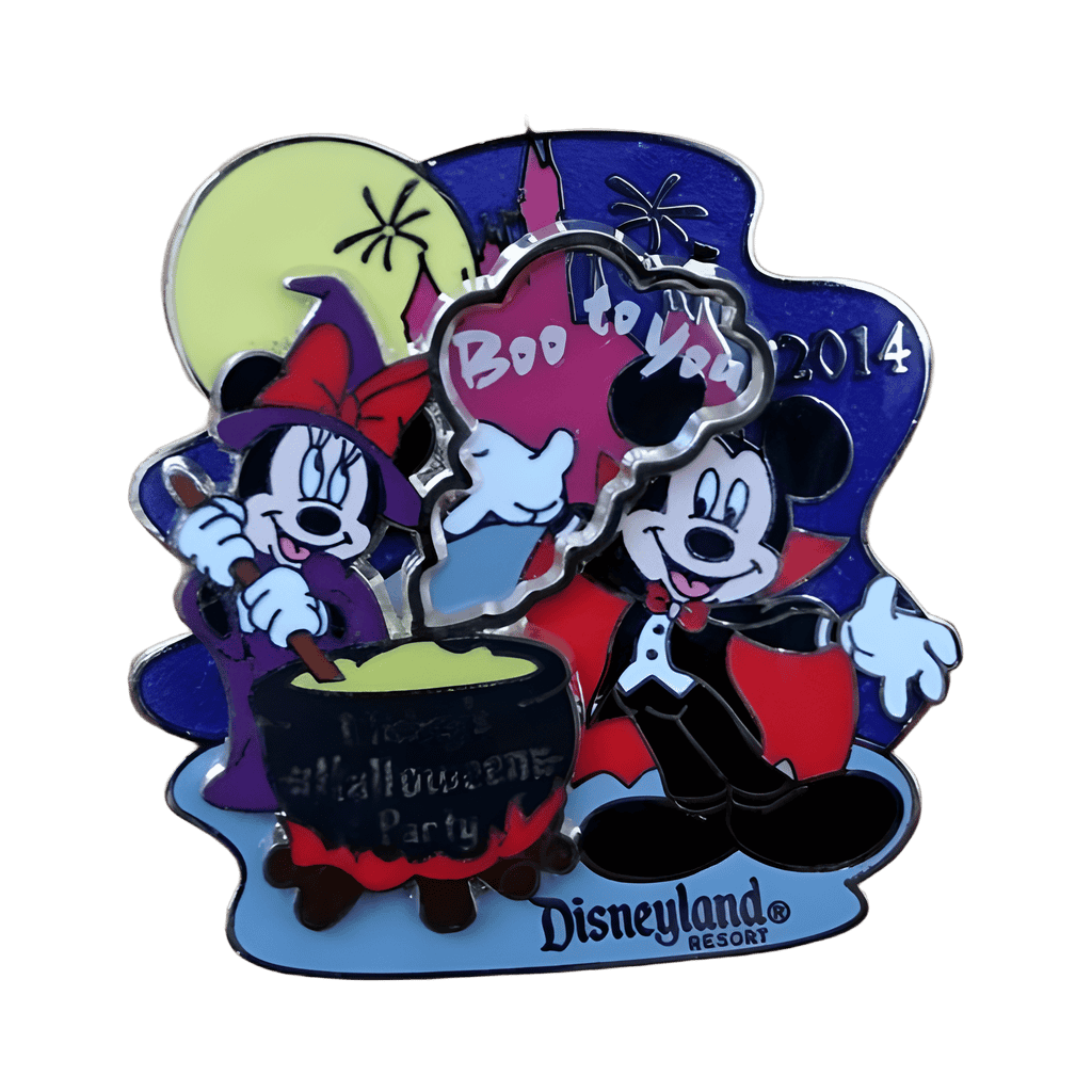 Boo to You — Mickey and Minnie Disney pin