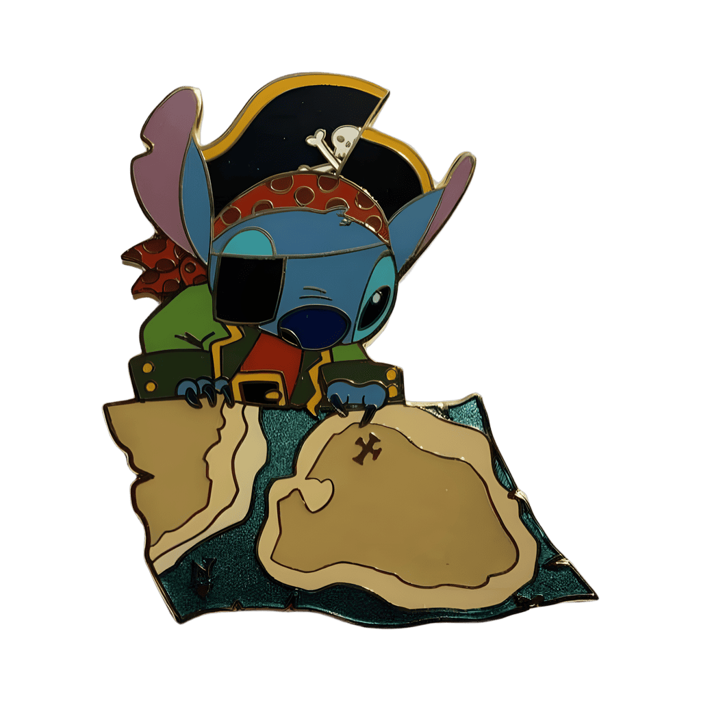 Treasure Map Disney pin