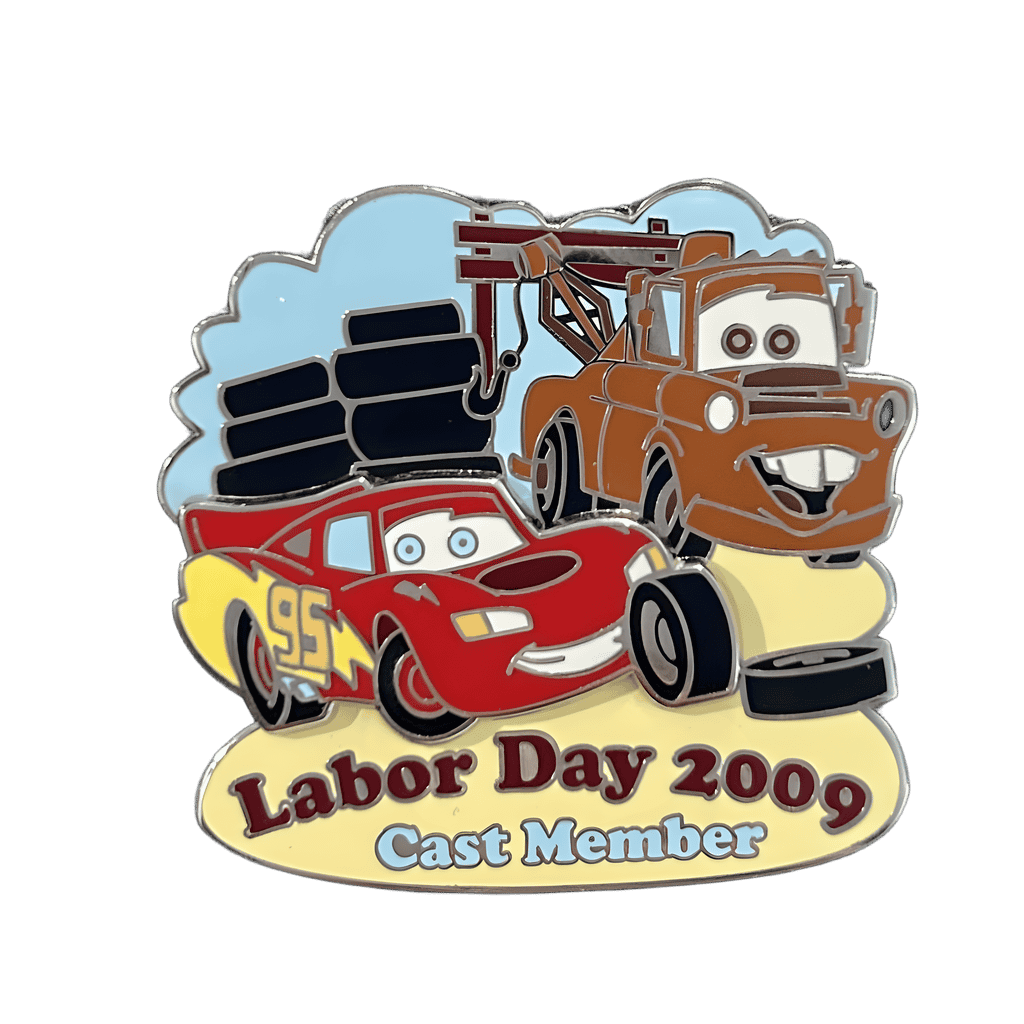 2009 - Cast Member - Lightning McQueen & Mater Disney pin