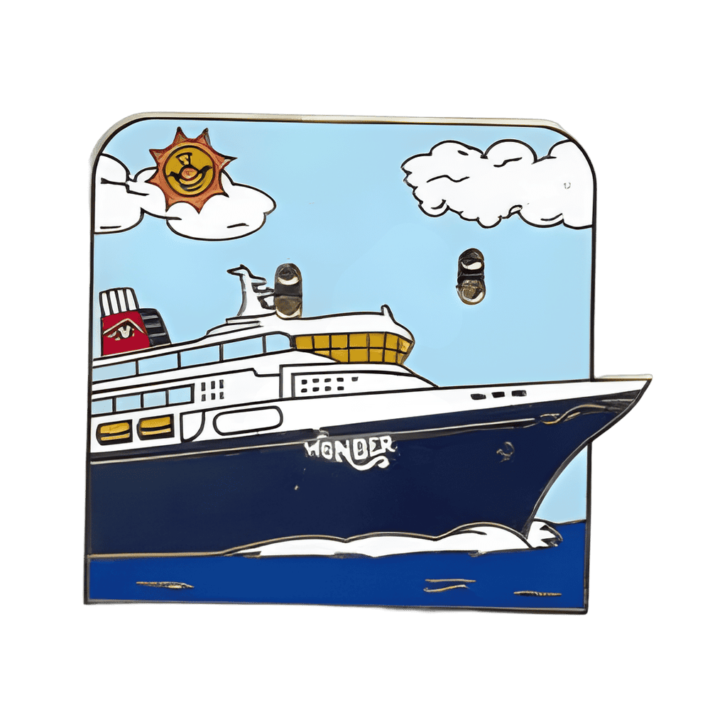 Disney Wonder Build A Pin Base Disney pin