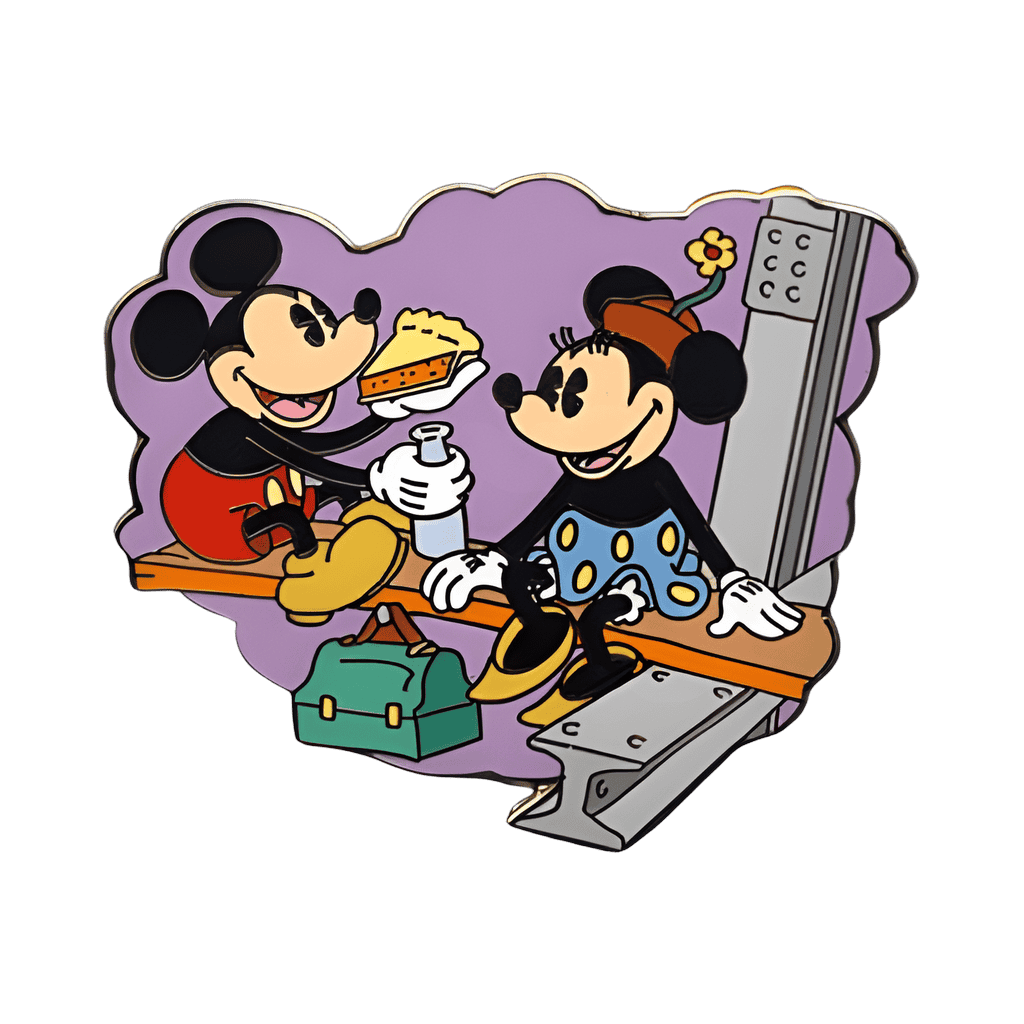 Mickey & Minnie Mouse Lunch Disney pin