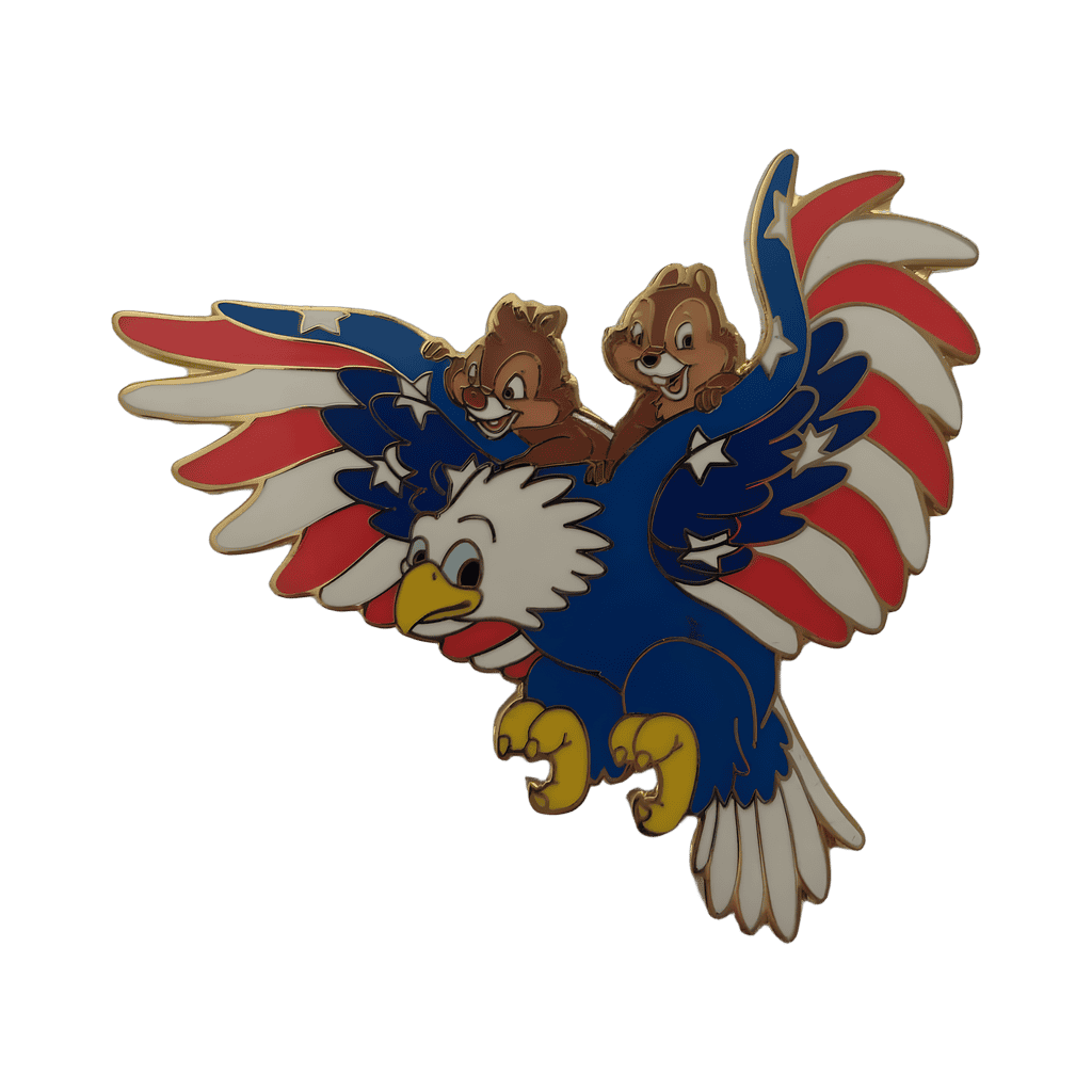 Chip dale eagle Disney pin