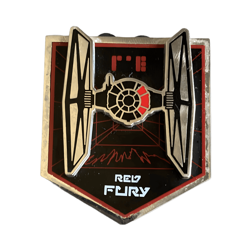 Red Fury Tie Fighter Disney pin