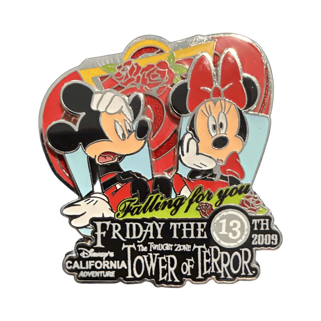 Friday the 13th Mickey and Minnie Disney pin