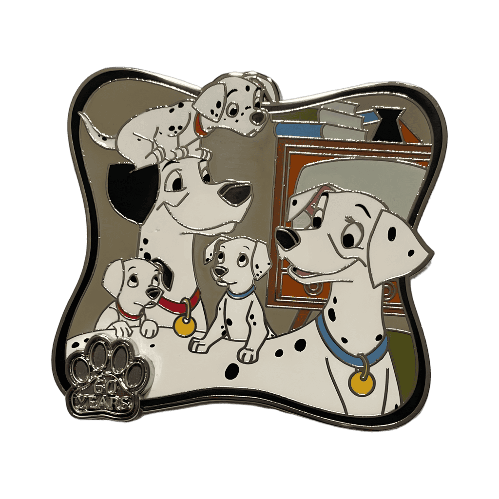 Pongo, Perdita, and Puppies Disney pin
