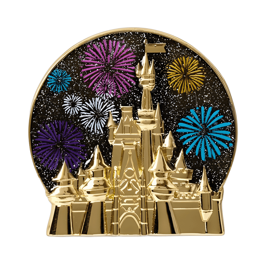 Series 12: Castle Fireworks - Golden Castle Disney pin