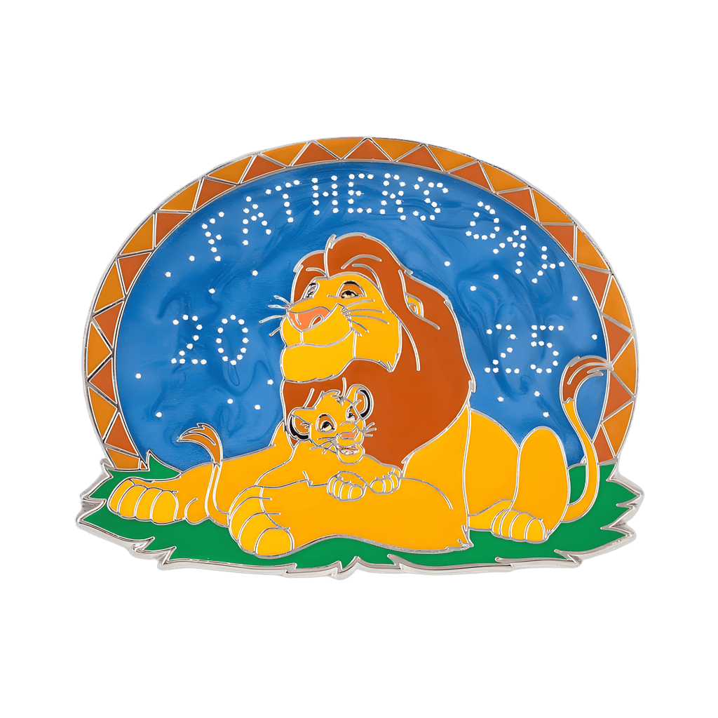 Mufasa and Simba Disney pin