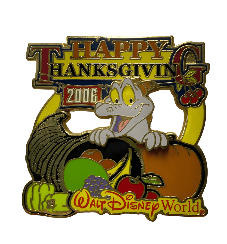 Happy Thanksgiving 2006 - Figment Disney pin