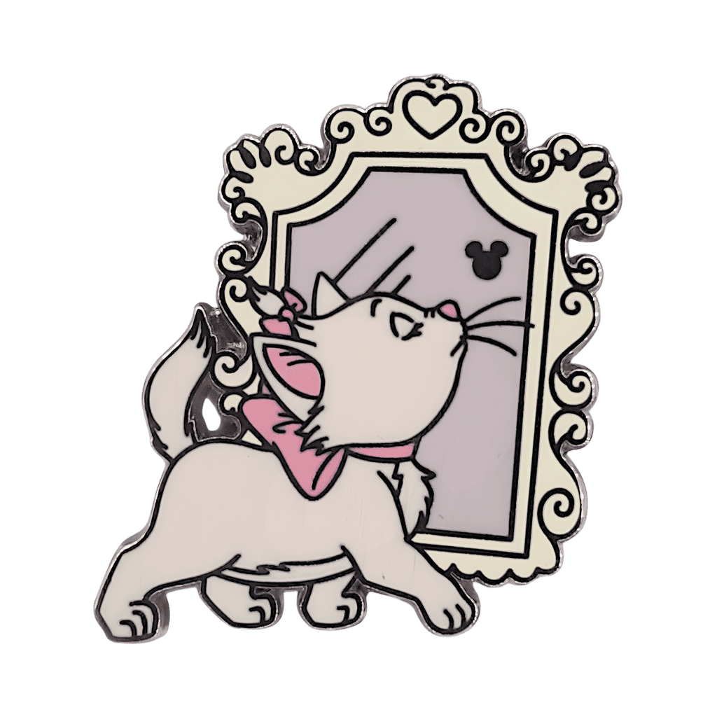 Marie Walking By Mirror #4 Disney pin